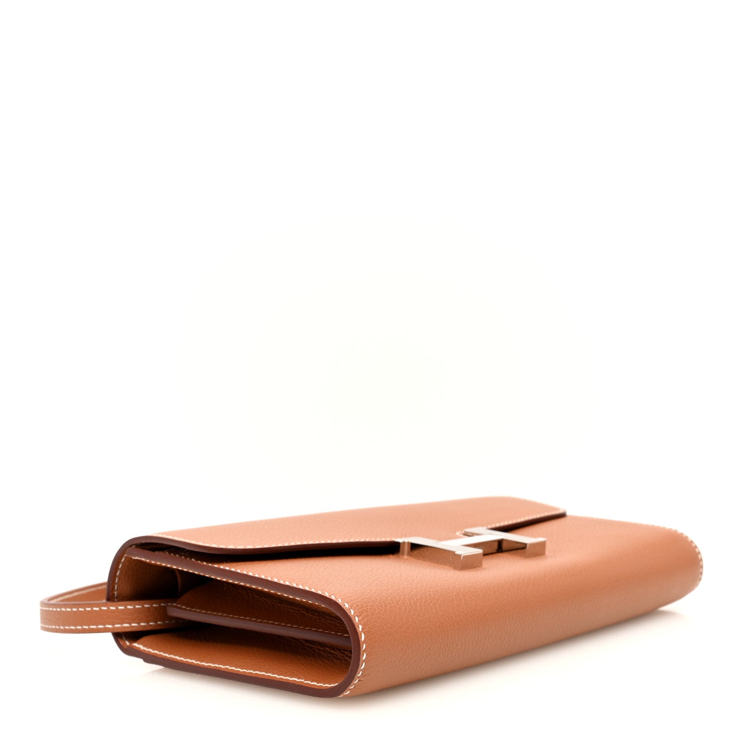 Hermes Evercolor Constance Wallet To Go Gold 4 of 11