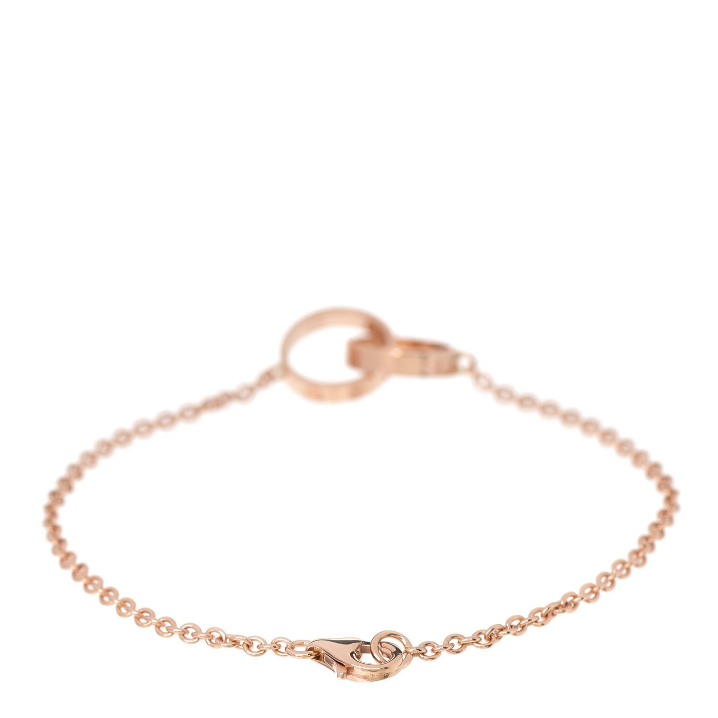 18K Pink Gold Interlocking LOVE Bracelet