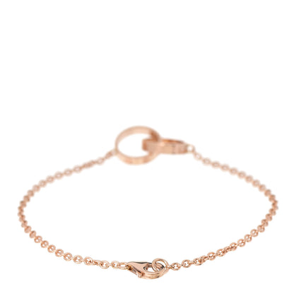Cartier 18K Pink Gold Interlocking LOVE Bracelet 2 of 5