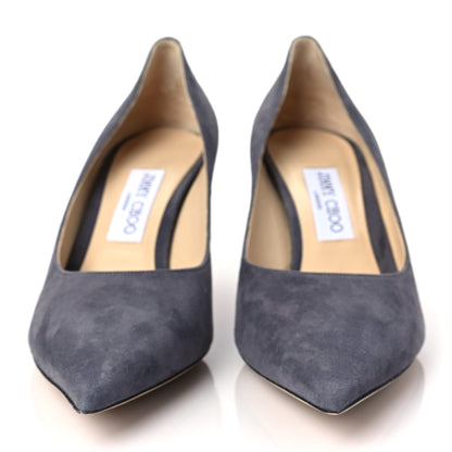 Jimmy Choo Suede Love 65 Pumps 39.5 Dusk 2 of 9