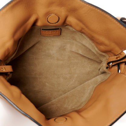 Loewe Calfskin Mini Flamenco Knot Clutch Warm Desert 5 of 11