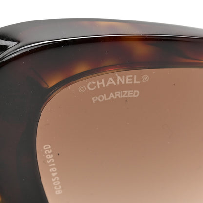 Chanel Acetate Pearl Cat Eye CC Sunglasses 5481-H-A Tortoise 7 of 8