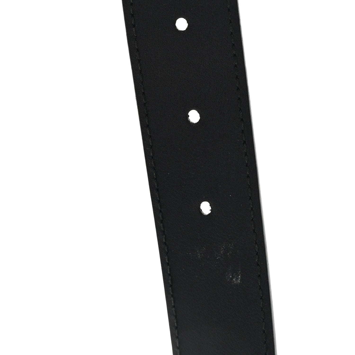 Gucci Calfskin Double G 30mm Belt 75 30 Black 4 of 4