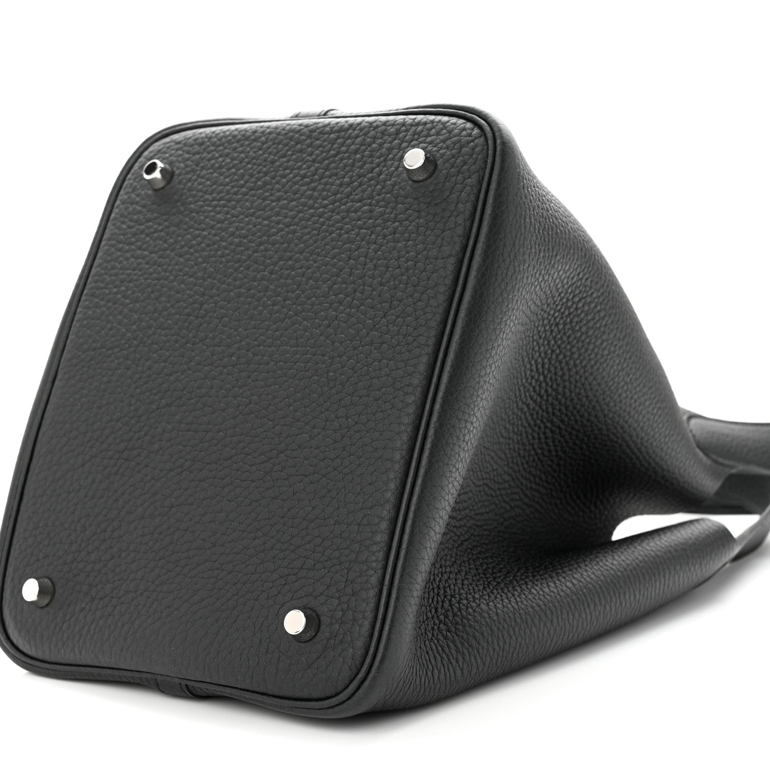 Hermes Taurillon Clemence Picotin Lock 22 MM Black 10 of 12