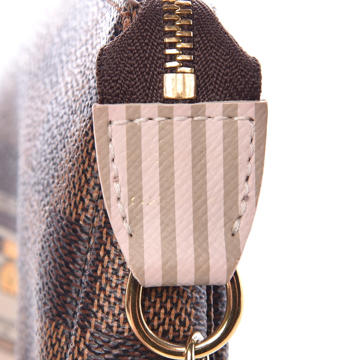 Damier Ebene Trunks and Locks Mini Pochette Accessories