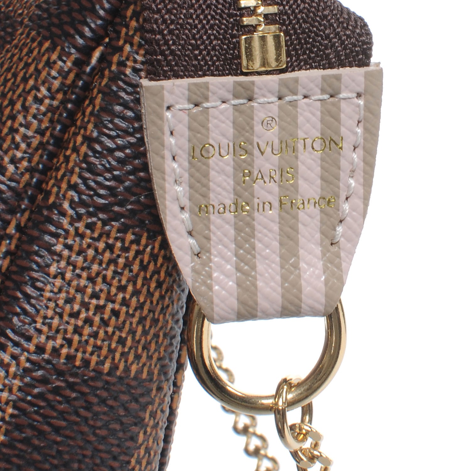 Louis Vuitton Damier Ebene Trunks and Locks Mini Pochette Accessories 8 of 8