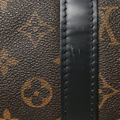 Louis Vuitton Monogram Macassar Keepall Bandouliere 55 22 of 22