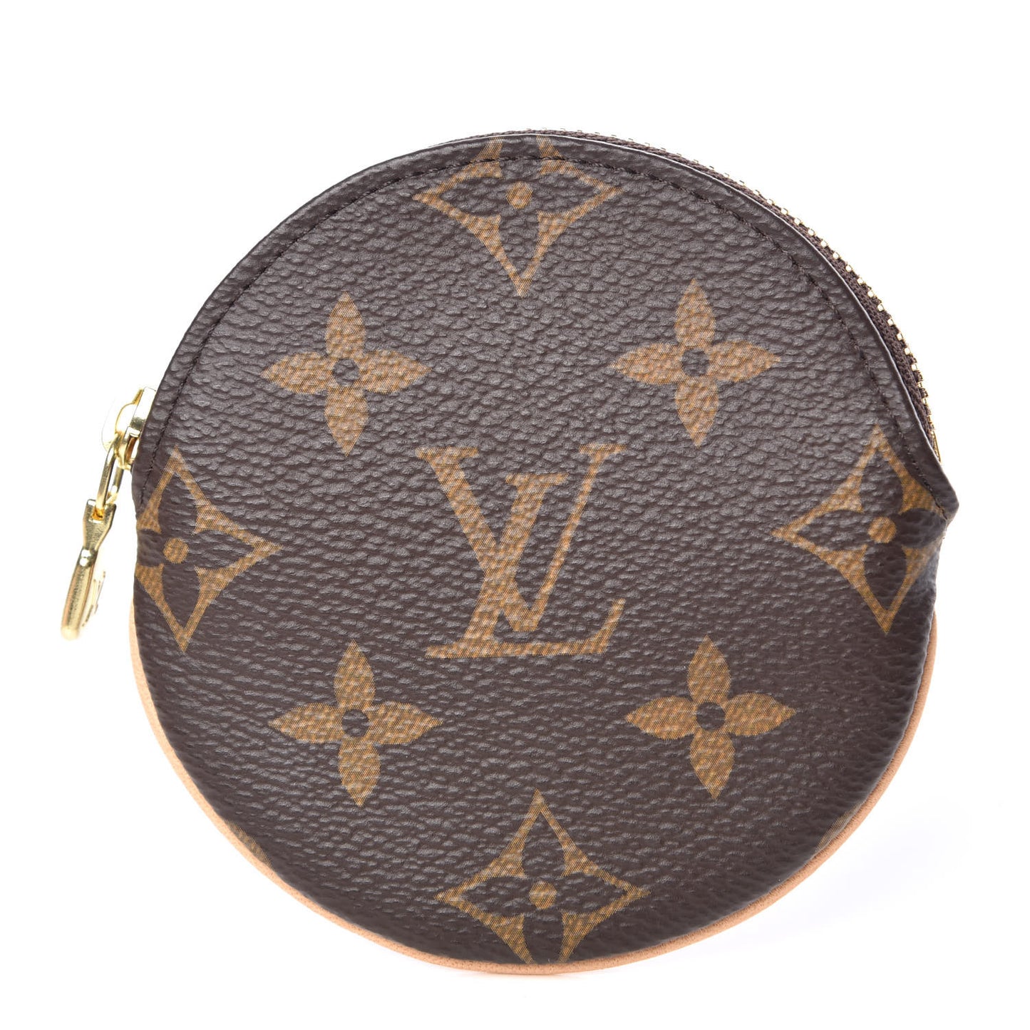 Monogram Round Coin Purse