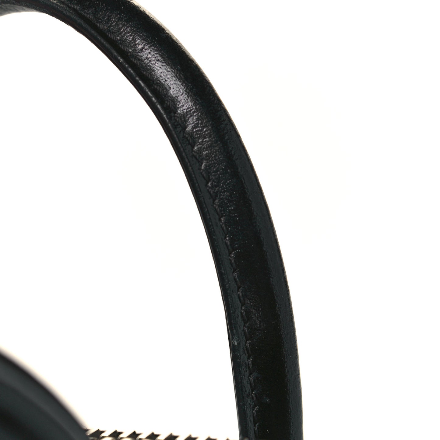 Shiny Lord Calfskin Mini Antigona Black