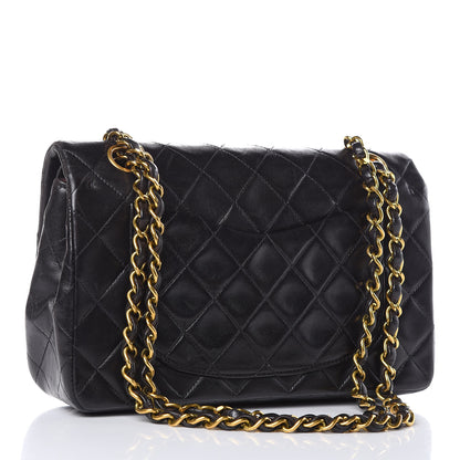 Chanel Lambskin Quilted Small Double Flap Black 5 of 18