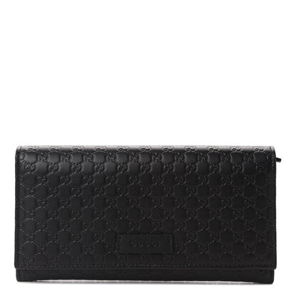 Gucci Soft Microguccissima Continental Wallet Black 1 of 7