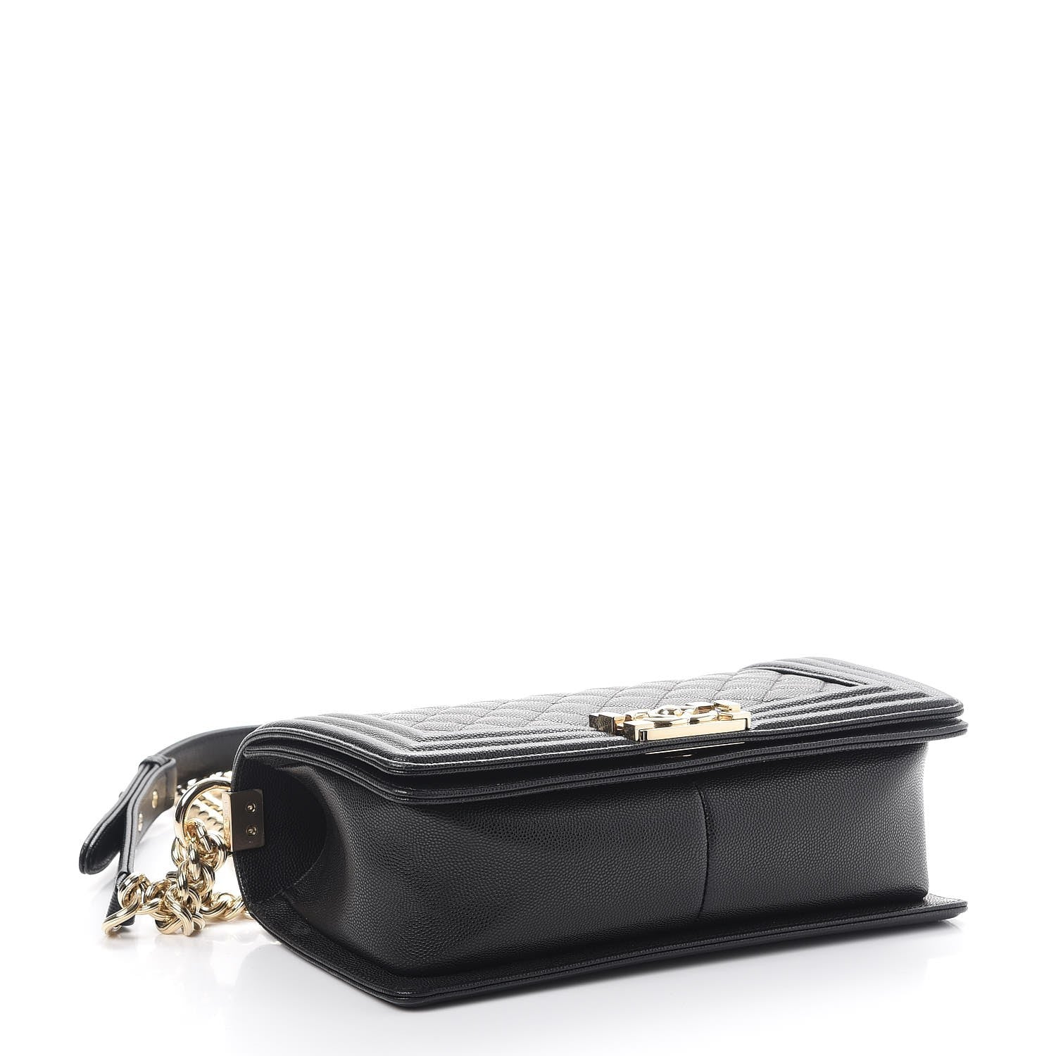 Chanel Caviar Quilted Medium Boy Flap Black 5 of 10