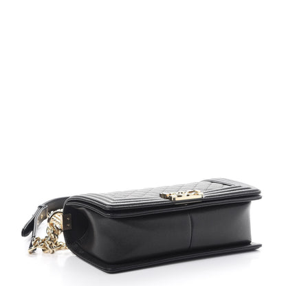 Chanel Caviar Quilted Medium Boy Flap Black 5 of 10