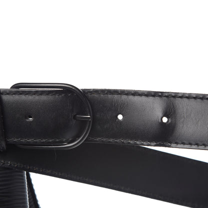 Louis Vuitton Epi Sac D'Epaule Black 10 of 12