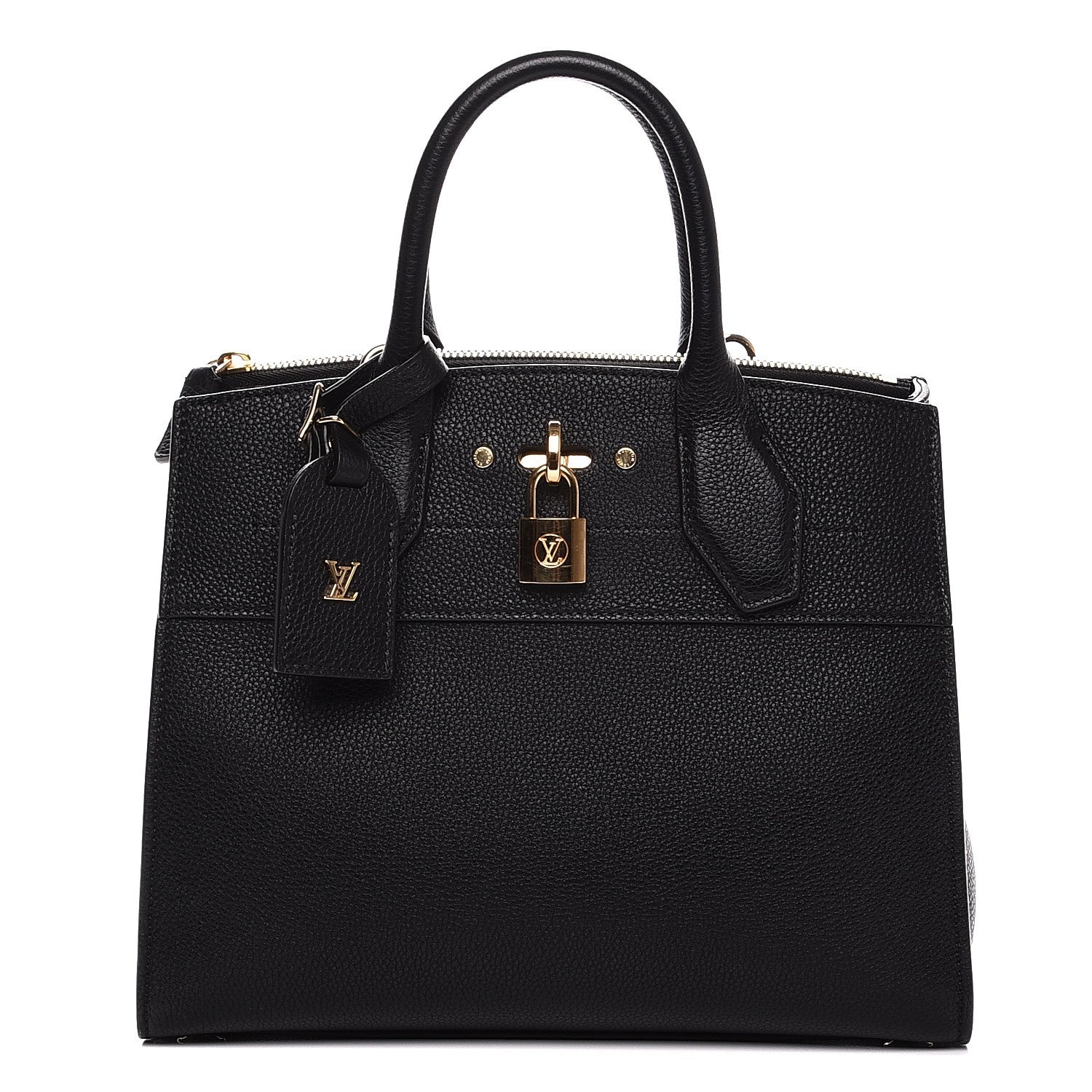 Louis Vuitton Taurillon City Steamer PM Black 1 of 6