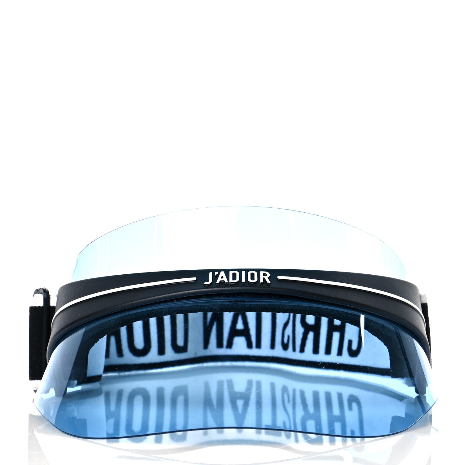 Christian Dior Mirrored DiorClub1 Sun Visor Blue 2 of 10