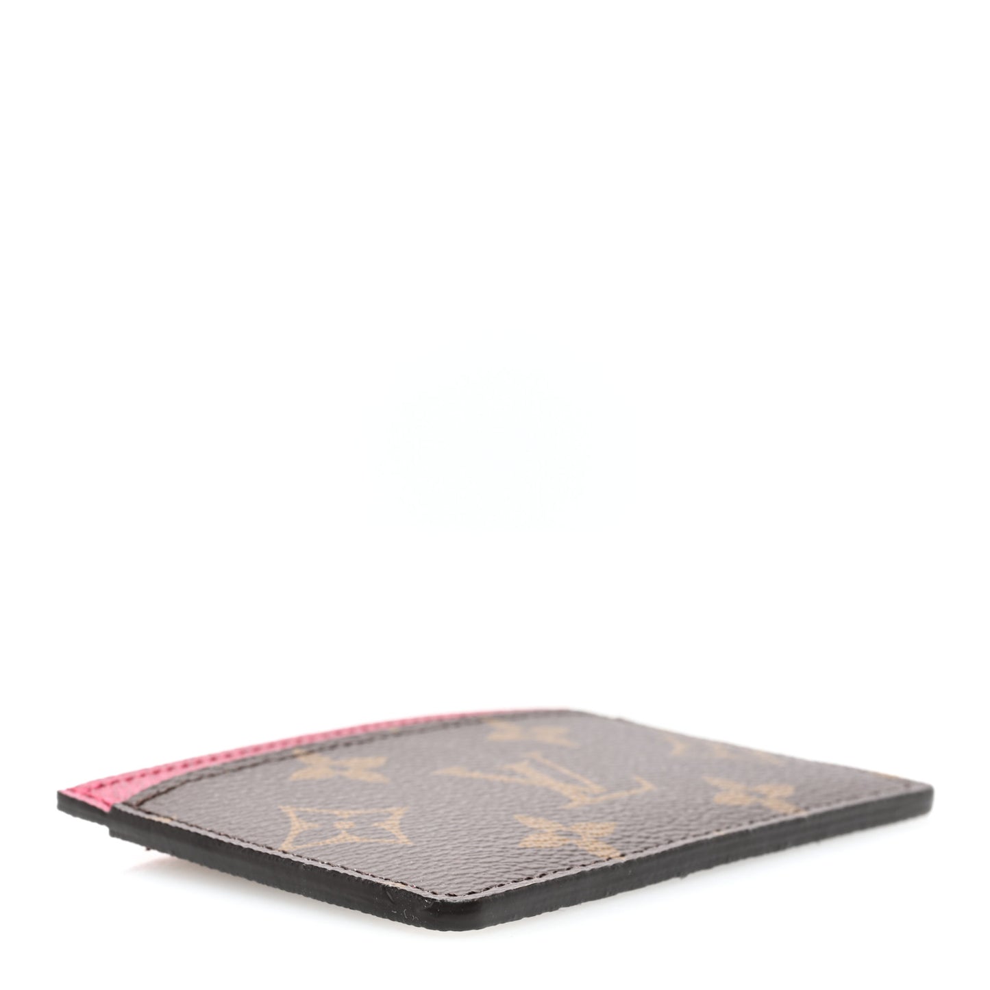 Monogram Card Holder Fuchsia