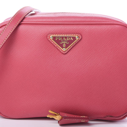 Prada Saffiano Camera Crossbody Peonia 7 of 17