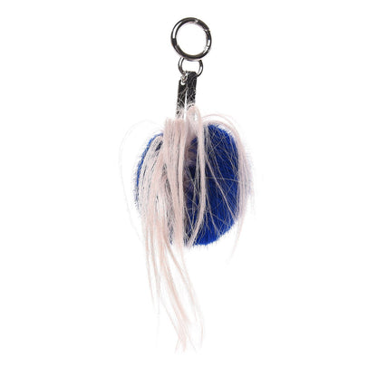 Fendi Fox Fur Monster Flowery Mini Bag Bug Charm Blue Multicolor 3 of 5
