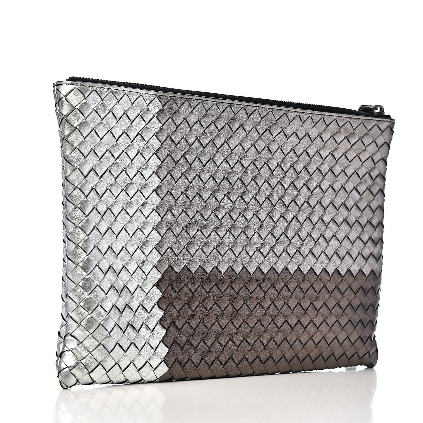 Glam Nappa Intrecciato Large Document Case Multi