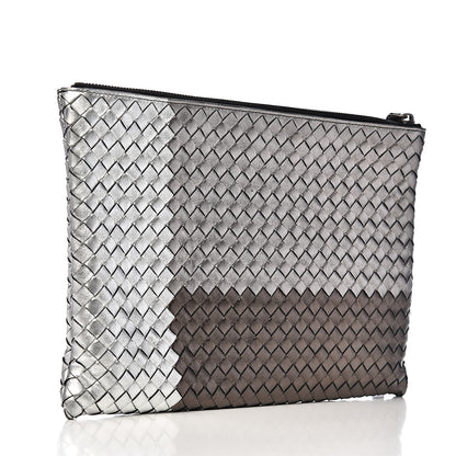 Bottega Veneta Glam Nappa Intrecciato Large Document Case Multi 3 of 7
