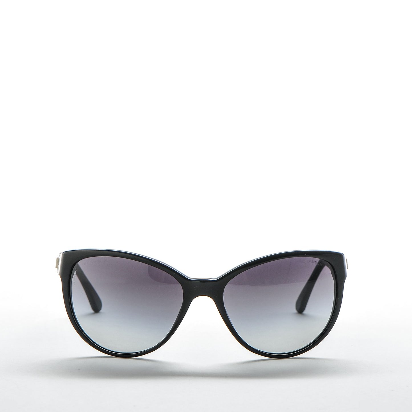 CC Chain Sunglasses 5215Q Black