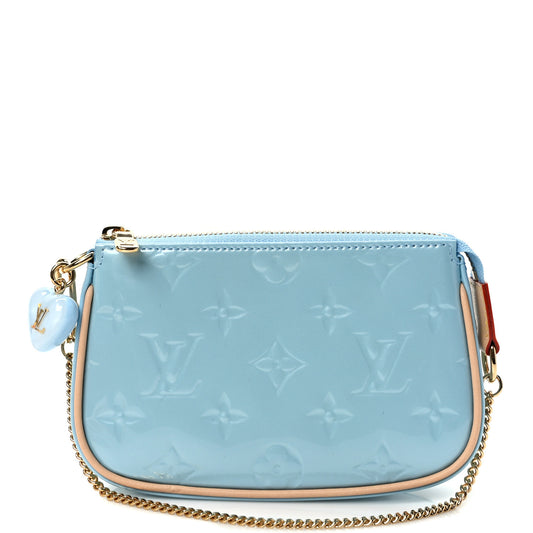 Vernis Valentine Mini Pochette Accessories Lollipop Blue