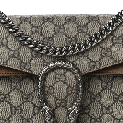 Gucci GG Supreme Monogram Small Dionysus Shoulder Bag Taupe 8 of 12