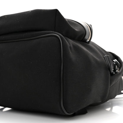 Saint Laurent Canvas City Backpack Black 10 of 10