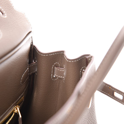Hermes Togo Birkin 25 Etoupe 14 of 31