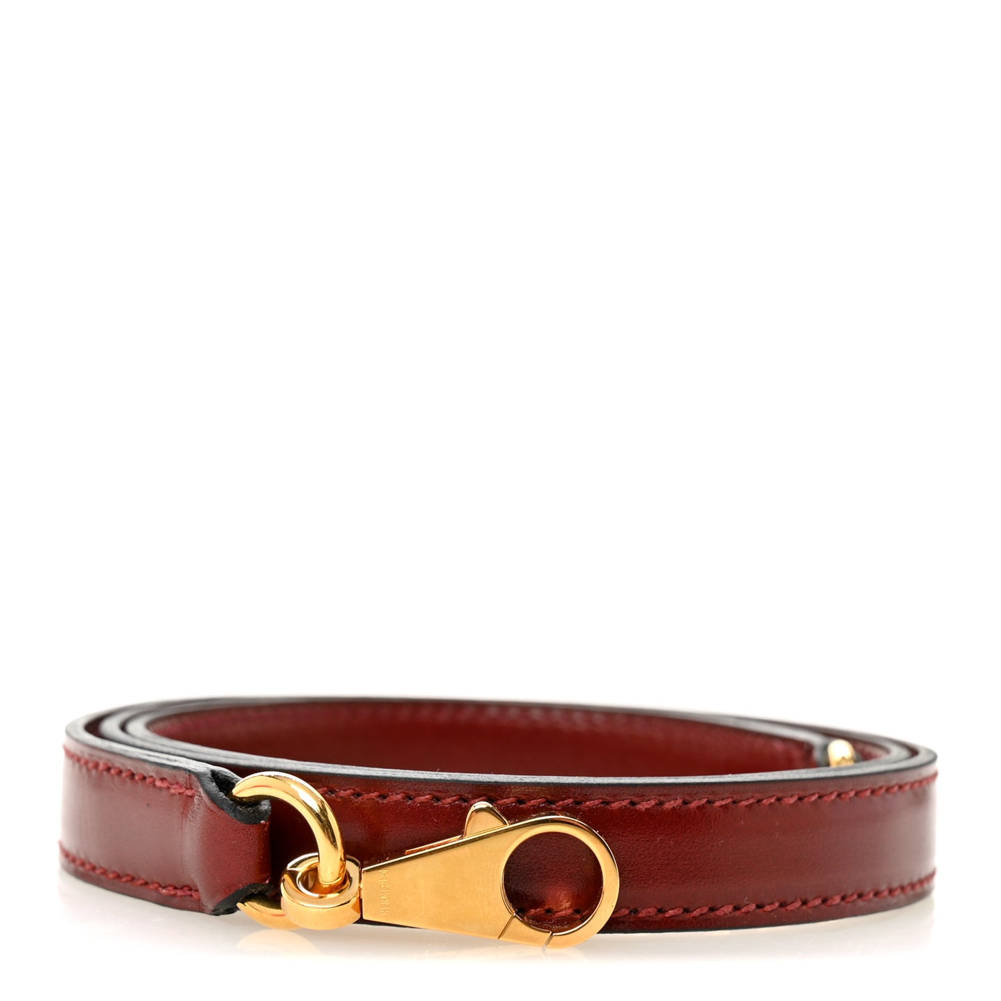 Box Kelly Shoulder Strap Rouge H