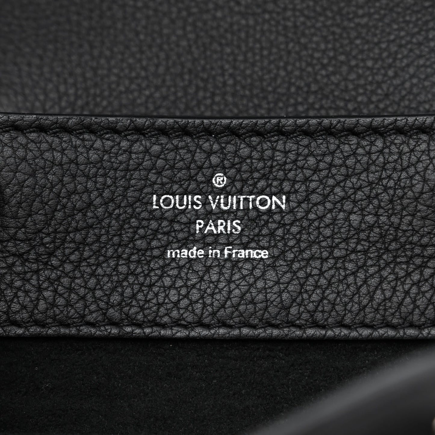 Calfskin Flower Lockme Mini Backpack Black Multicolor