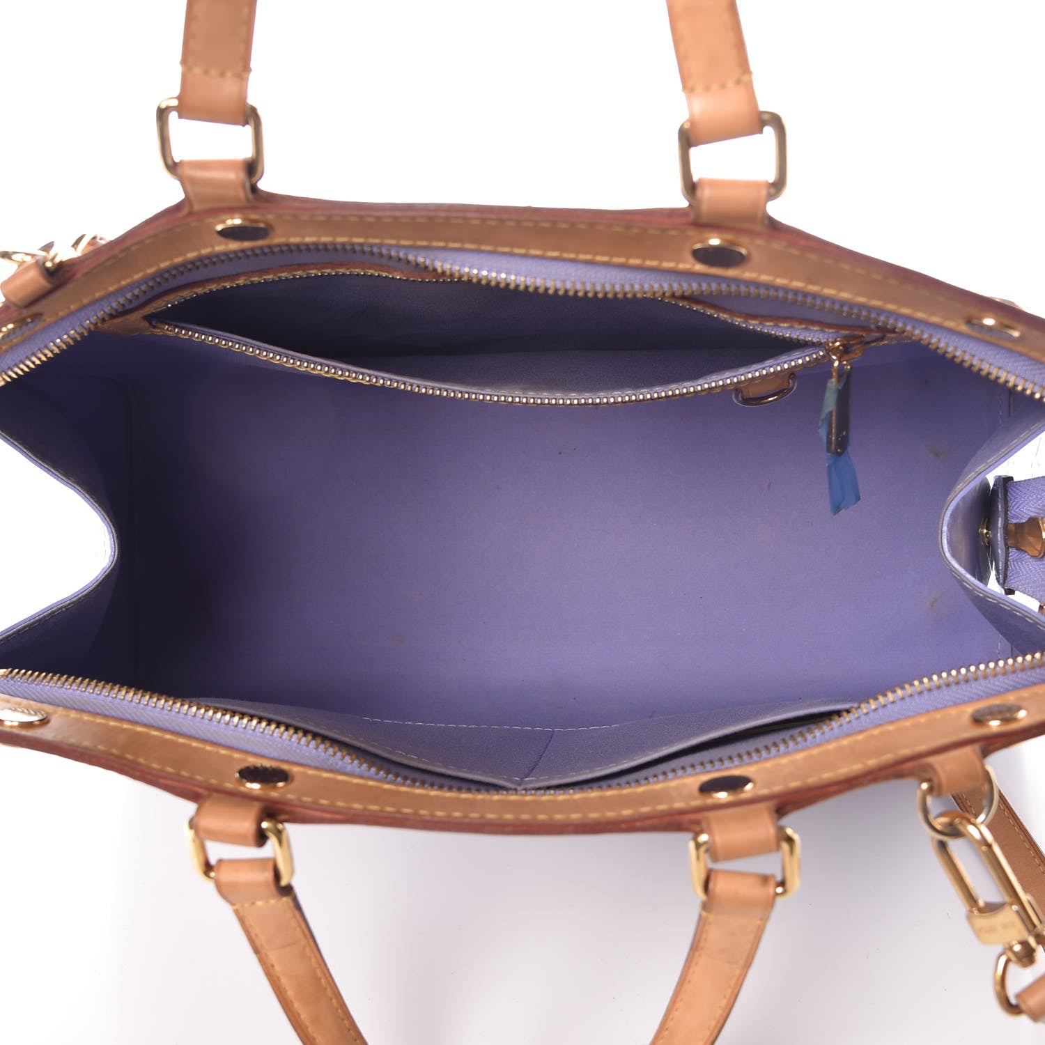 Louis Vuitton Vernis Brea MM Lilac 7 of 9