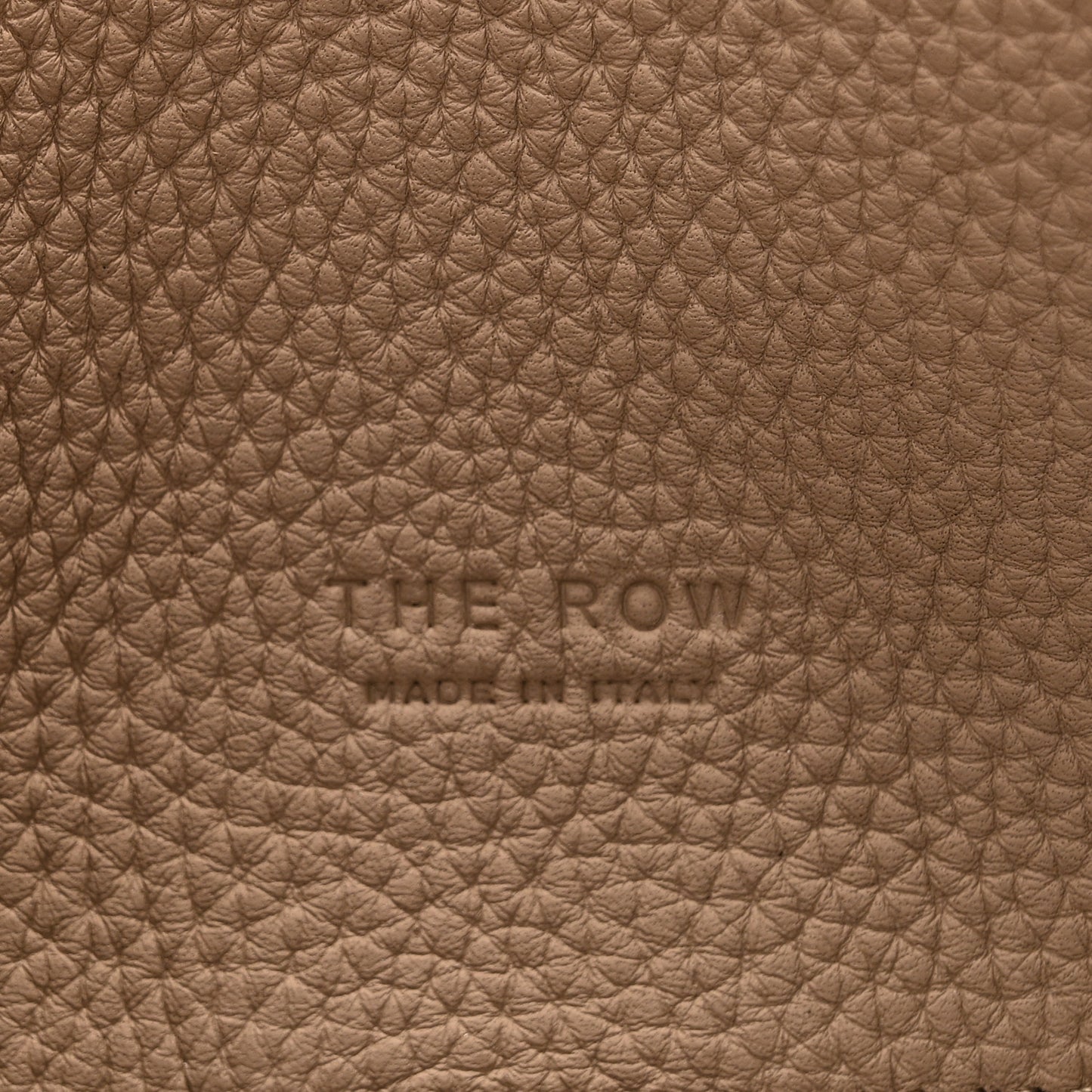 Matte Grained Calfskin Soft Margaux 15 Dark Taupe