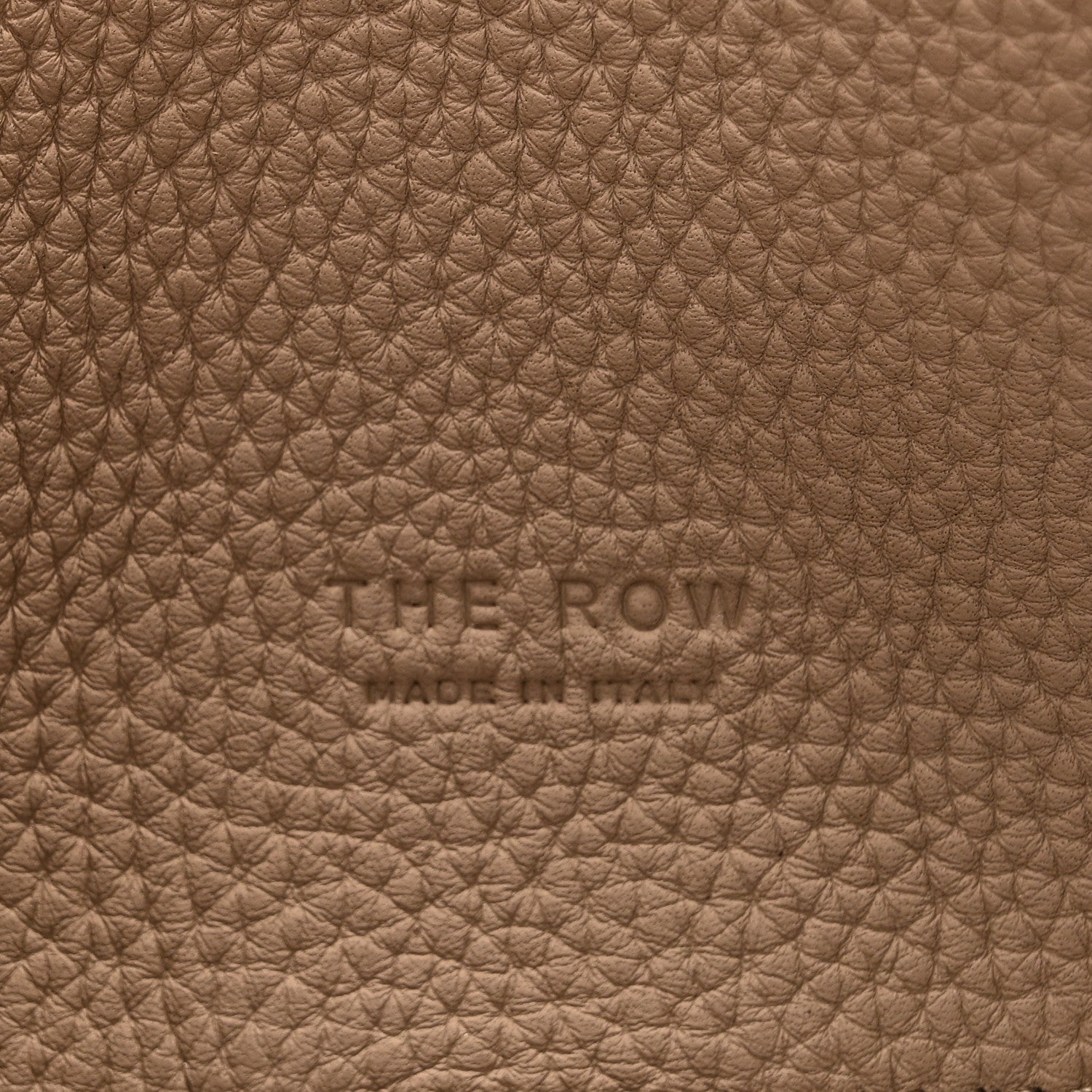 The Row Matte Grained Calfskin Soft Margaux 15 Dark Taupe 6 of 10