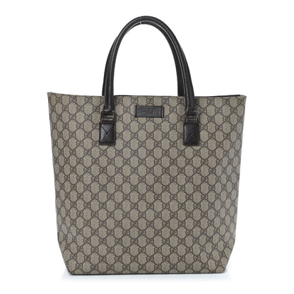 Gucci GG Plus Monogram Small Vertical Tote Dark Brown 1 of 8