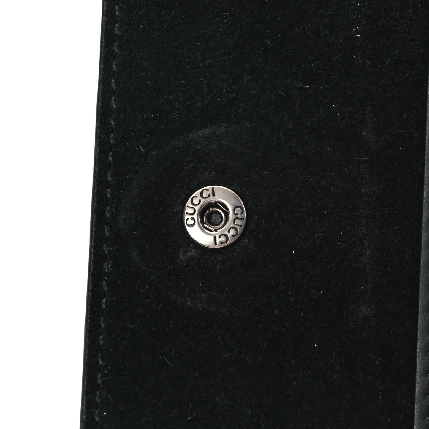 Suede Super Mini Dionysus Shoulder Bag Black