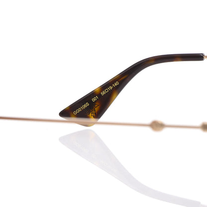Gucci Acetate Oversize Square Frame GG0106S Sunglasses Black 5 of 7