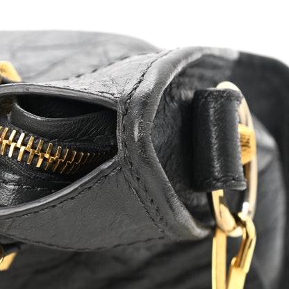 Balenciaga Agneau Giant 12 Gold Hardware Mini City Gris Fossile 11 of 12