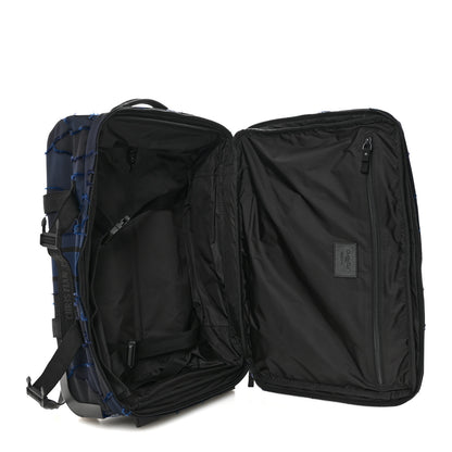 Christian Dior Canvas Small Diortravel Suitcase Blue Multicolor 4 of 10