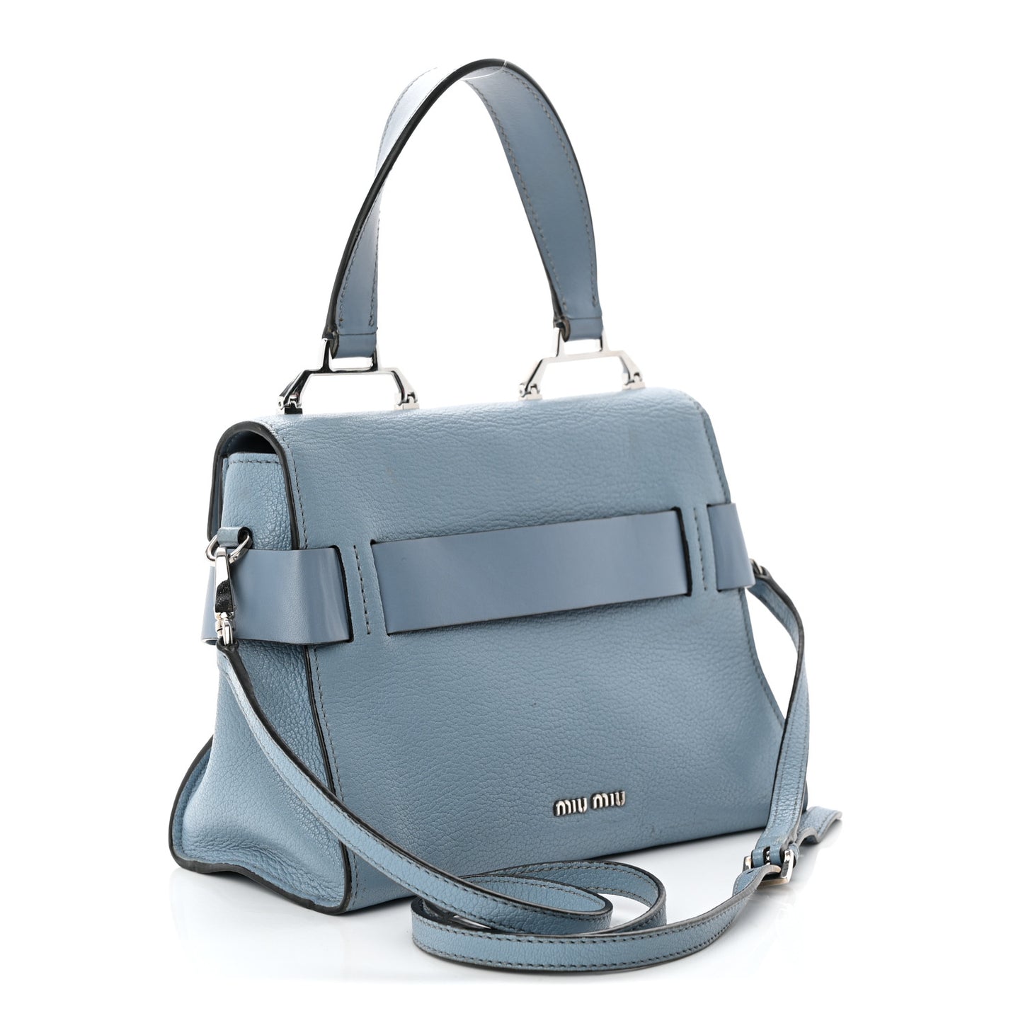 Goatskin Madras Top Handle Bag Astrale