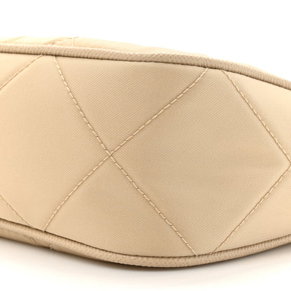 Prada Re-Nylon Saffiano Stitched Mini Re-Edition 1995 Chaine Shoulder Bag Desert Beige 8 of 10
