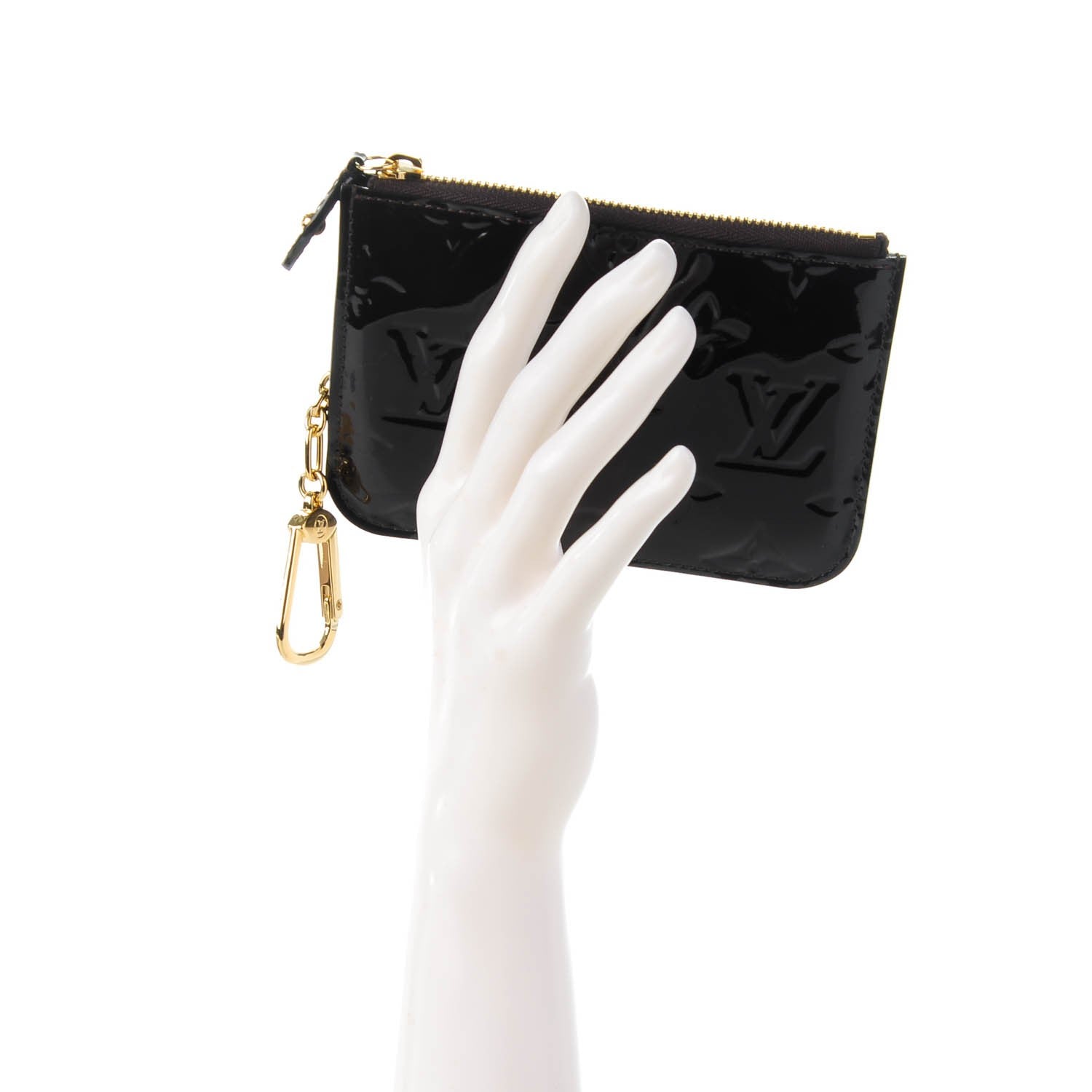 Louis Vuitton Vernis Key Pouch Amarante 2 of 7