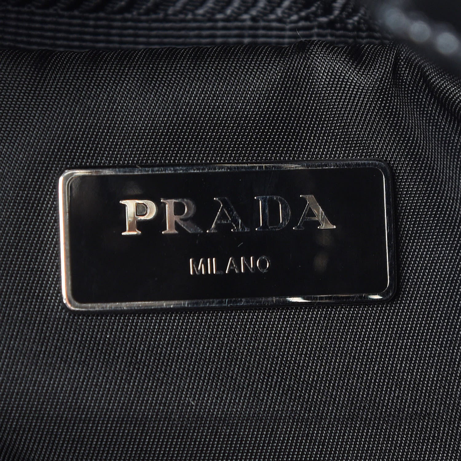 Prada Tessuto Nylon Bomber Tote Black 8 of 10