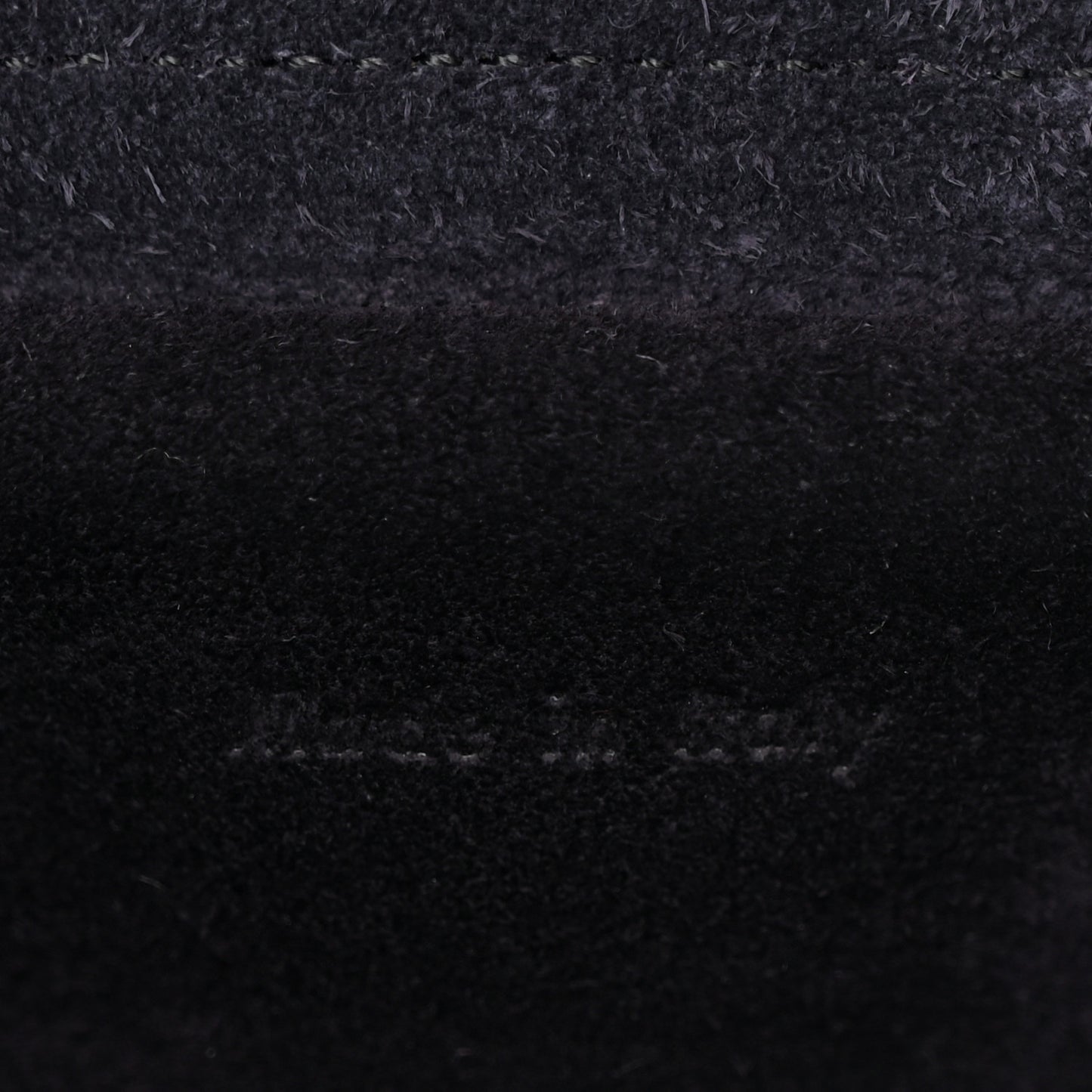 Grained Calfskin Micro Belt Bag Black