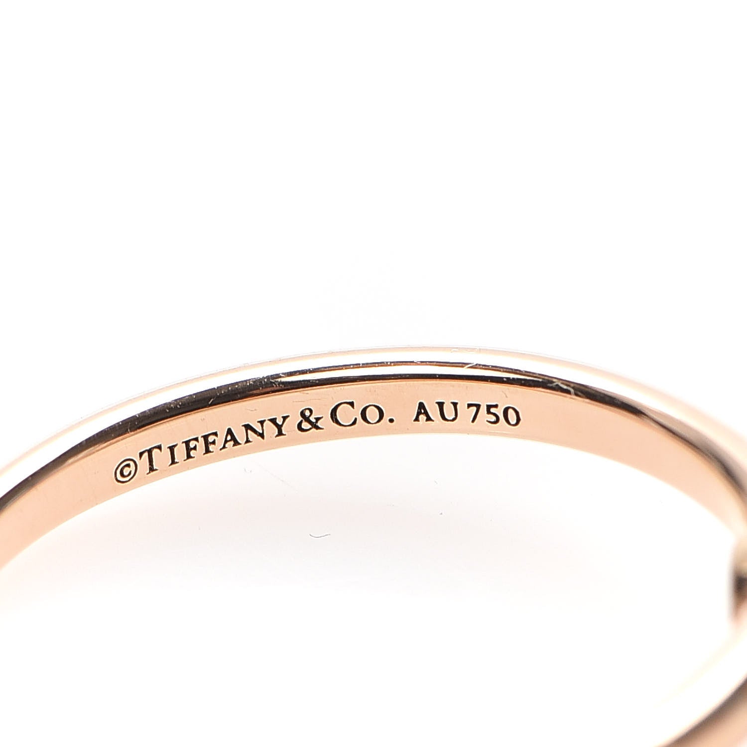 Tiffany 18K Rose Gold Moonstone 8mm HardWear Ball Ring 57 8 4 of 5