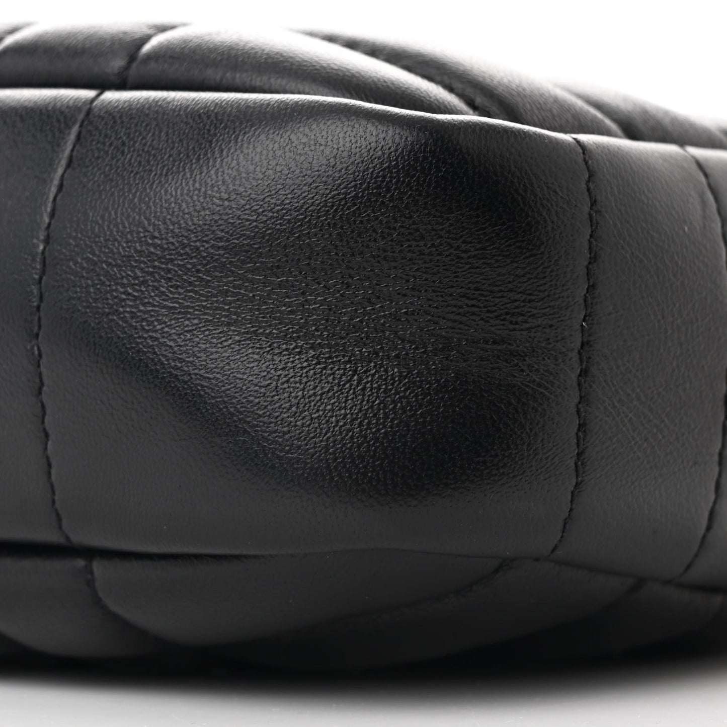 Calfskin Quilted Small Lola Camera Bag Black