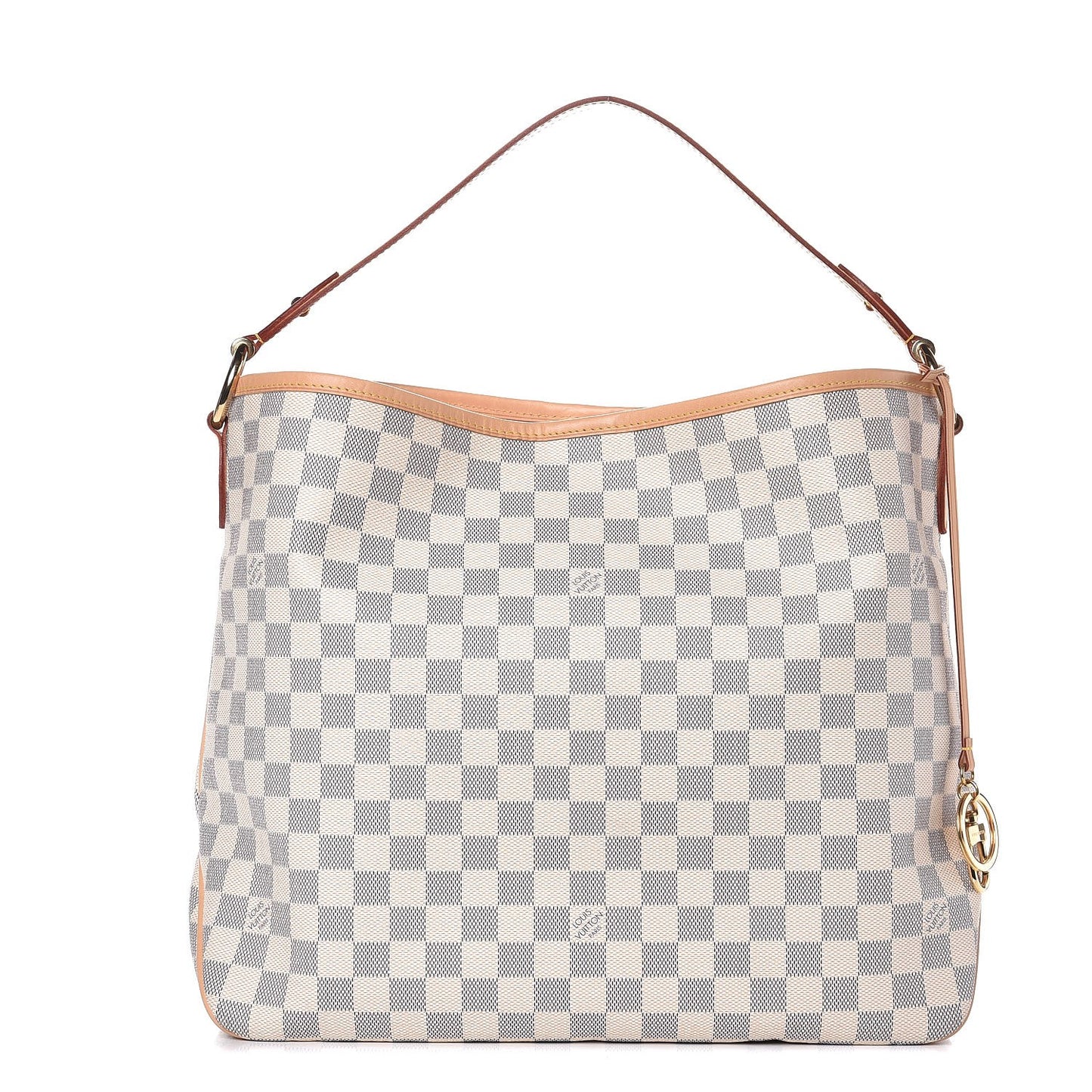 Damier Azur Delightful MM Rose Ballerine