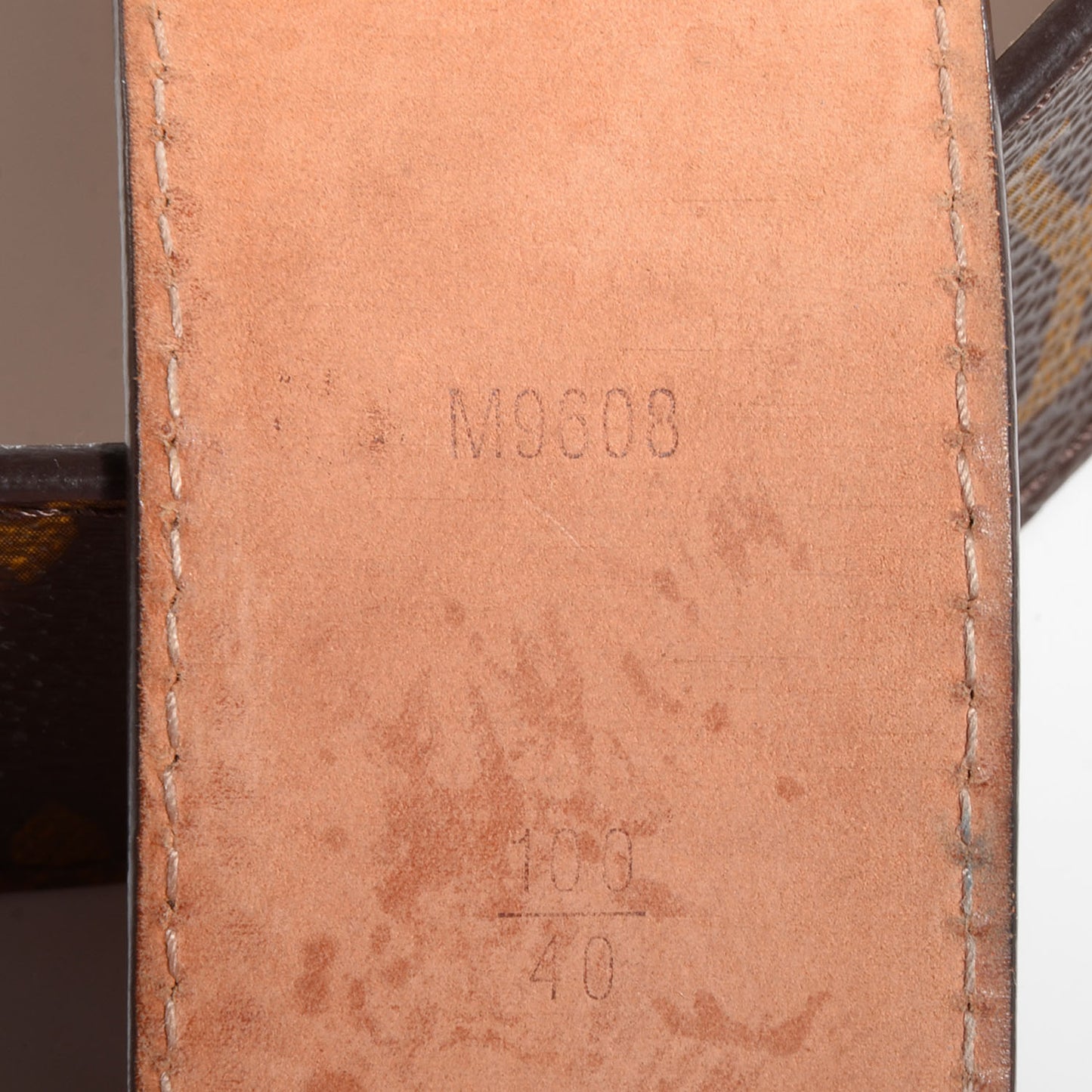 Monogram LV Initiales Belt 100 40