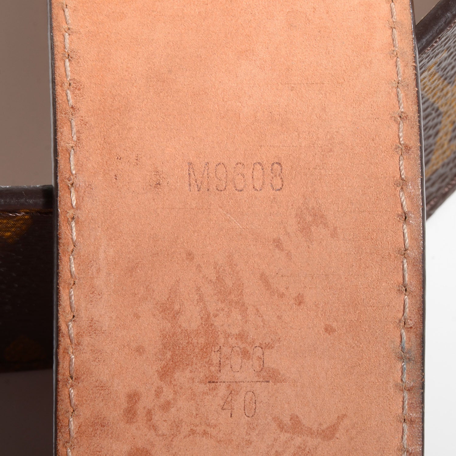 Louis Vuitton Monogram LV Initiales Belt 100 40 3 of 5